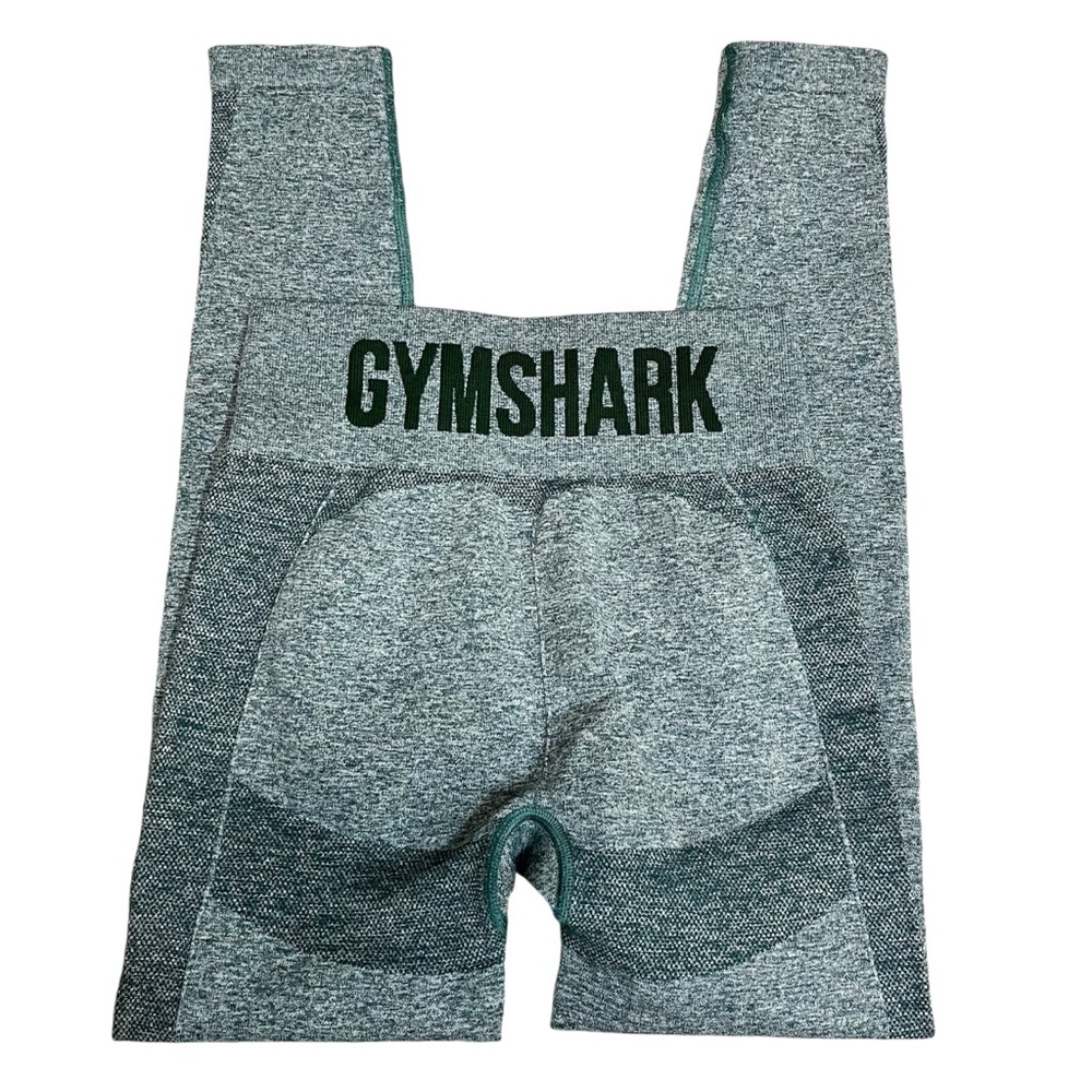Gymshark Marled Green Flex Leggings